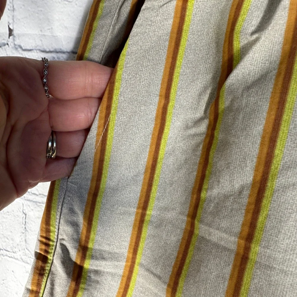 Prana Indio Heritage Shorts Mens Small Yarrow Striped Relaxed Fit 4in Inseam NWT - Picture 4 of 11